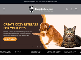 gangstergato.com homepage screenshot