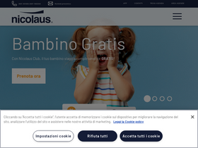 'nicolaus.it' screenshot
