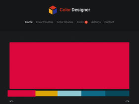 'colordesigner.io' screenshot