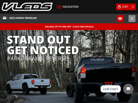 'vleds.com' screenshot