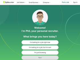 'ziprecruiter.com' screenshot