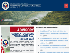 'pcgsanfrancisco.org' screenshot