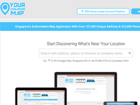'yoursingaporemap.com' screenshot