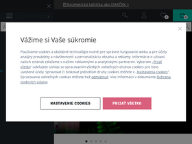 'parfemy-elnino.sk' screenshot