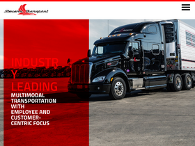 'stevenstransport.com' screenshot