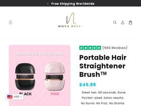 Nova Hive™ homepage screenshot