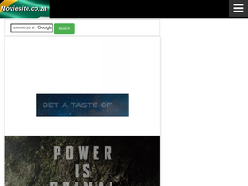'moviesite.co.za' screenshot