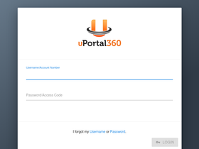 'uportal360.com' screenshot