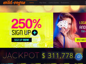 'wildvegascasino.com' screenshot