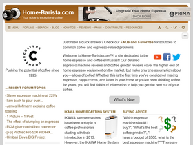 'home-barista.com' screenshot