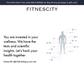 'fitnescity.com' screenshot