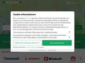 'auspreiser.at' screenshot
