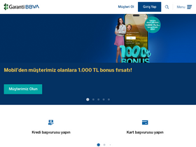 'garantibbva.com.tr' screenshot