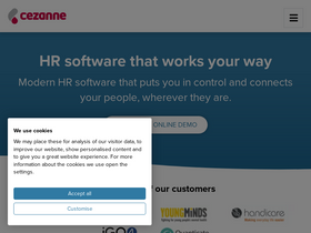 'cezannehr.com' screenshot