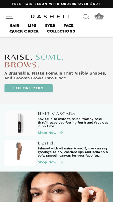rashellcosmetics.com