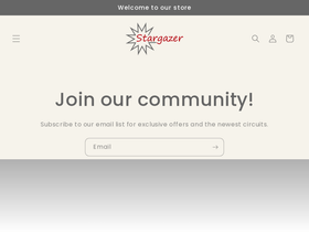stargazerlabs.org homepage screenshot
