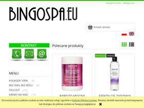 'bingospa.eu' screenshot