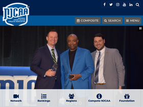'njcaa.org' screenshot