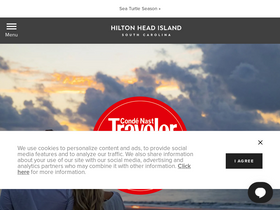 'hiltonheadisland.org' screenshot