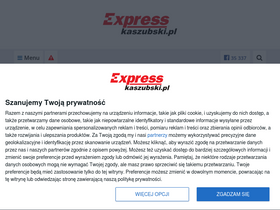 'expresskaszubski.pl' screenshot