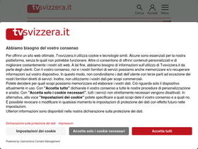 'tvsvizzera.it' screenshot