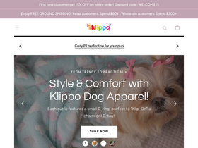 klippopet.com homepage screenshot