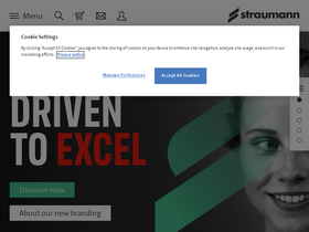 'straumann.com' screenshot
