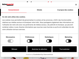 'intermarche.be' screenshot