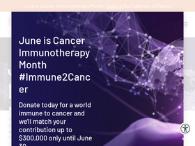 'cancerresearch.org' screenshot