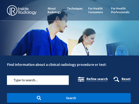 'insideradiology.com.au' screenshot