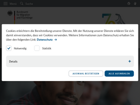 'bamf.de' screenshot