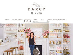 'darcymillerdesigns.com' screenshot