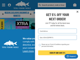 'total-fishing-tackle.com' screenshot