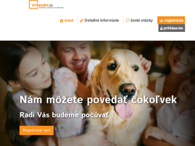 'vyskumy.sk' screenshot