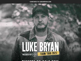'lukebryan.com' screenshot