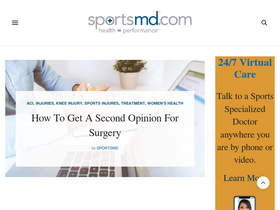 'sportsmd.com' screenshot