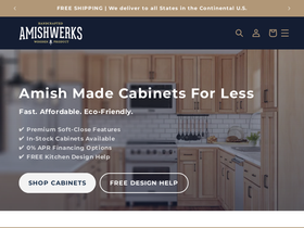 amishwerks.com homepage screenshot