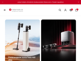 Roborock homepage screenshot