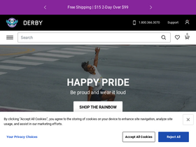 'derbywarehouse.com' screenshot