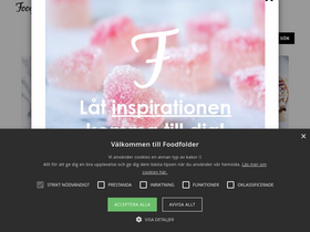 'foodfolder.se' screenshot