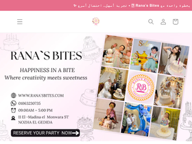 ranasbites.com homepage screenshot