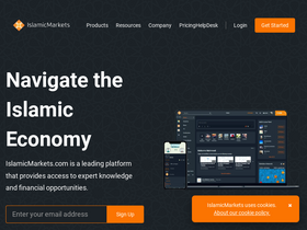'islamicmarkets.com' screenshot