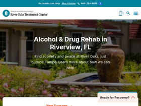 'riveroakstreatment.com' screenshot
