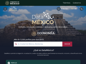 'datamexico.org' screenshot