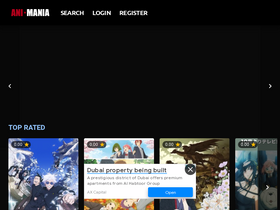 'animania.co.uk' screenshot