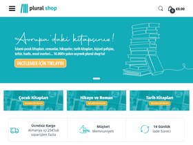 Pluralshop homepage screenshot
