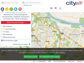 'city-map.de' screenshot