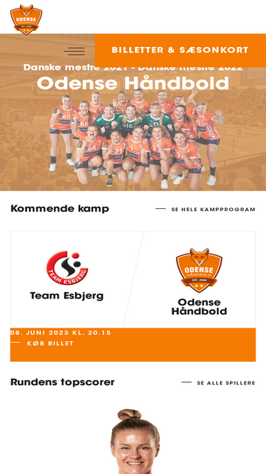 odensehaandbold.dk