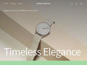 zaynolifestyle.com homepage screenshot