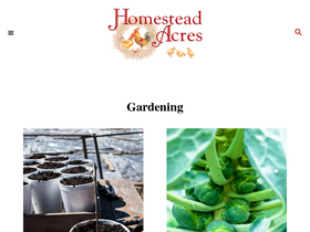 'homestead-acres.com' screenshot